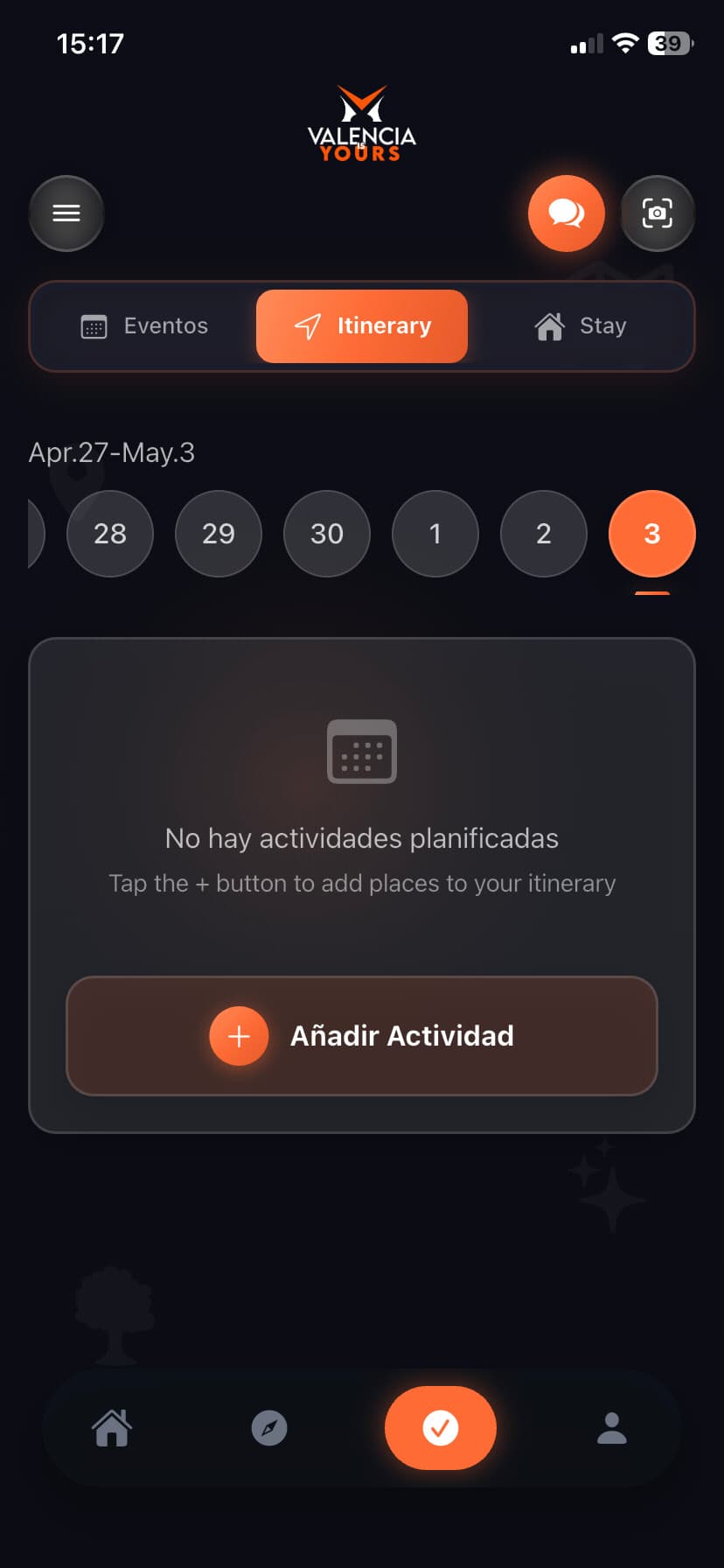 Valencia App - Itinerary Planner